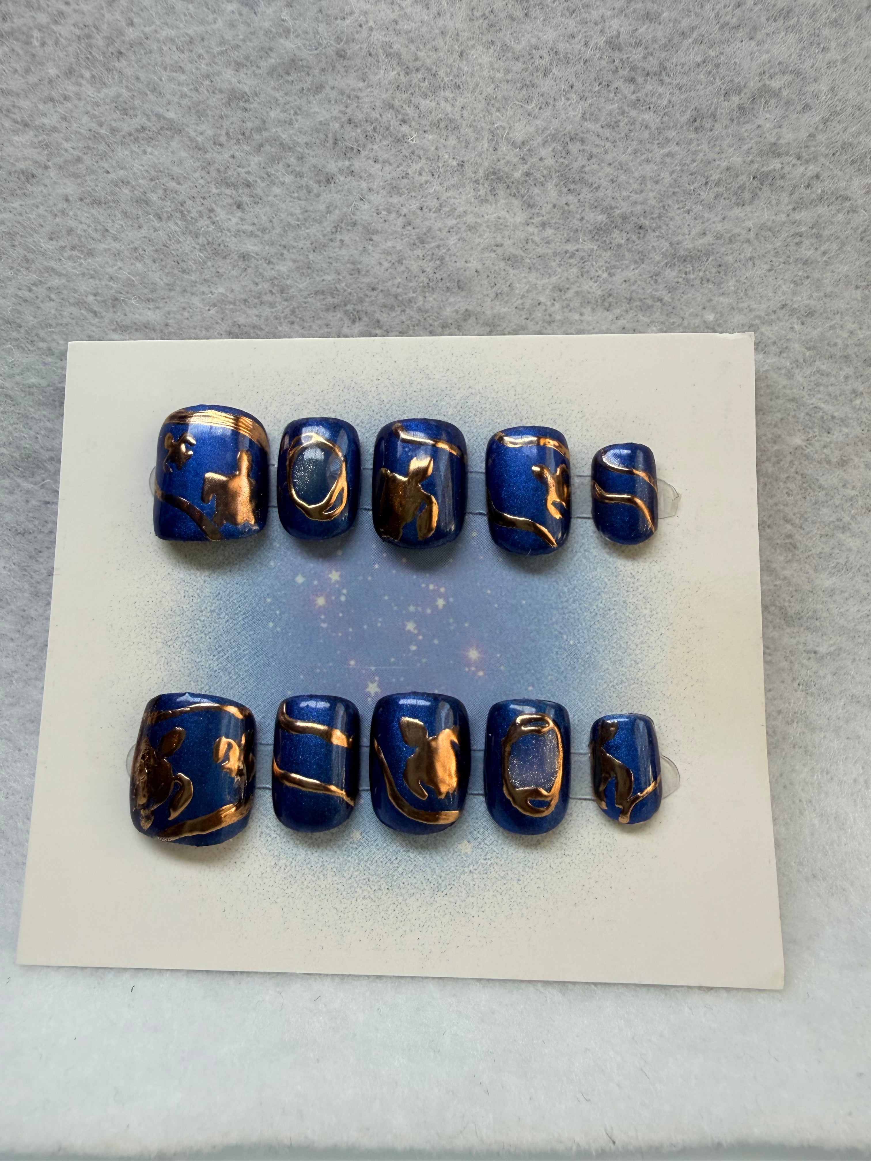 Turtle Press On Nails