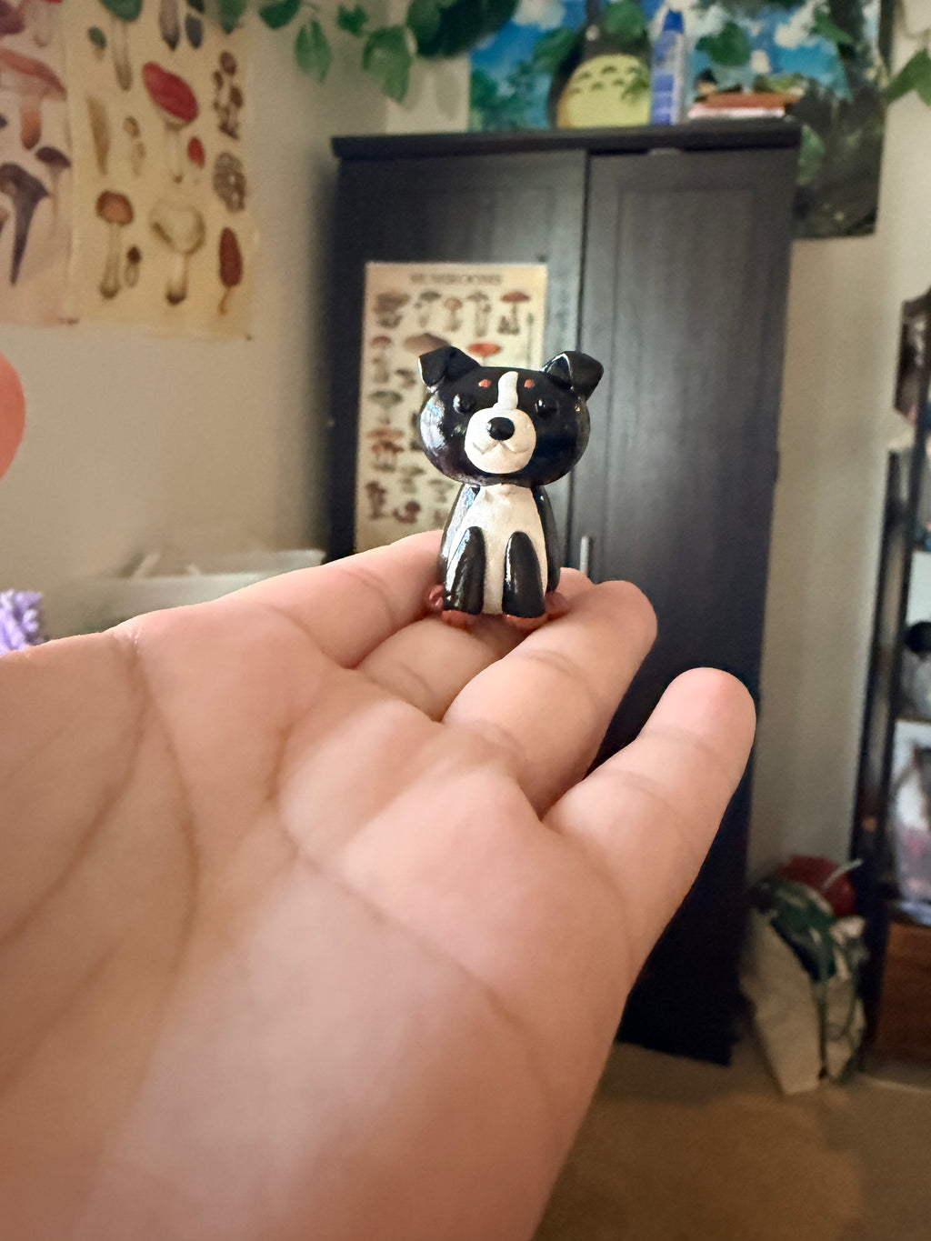 Luther, Bernese mountain dog desk buddy