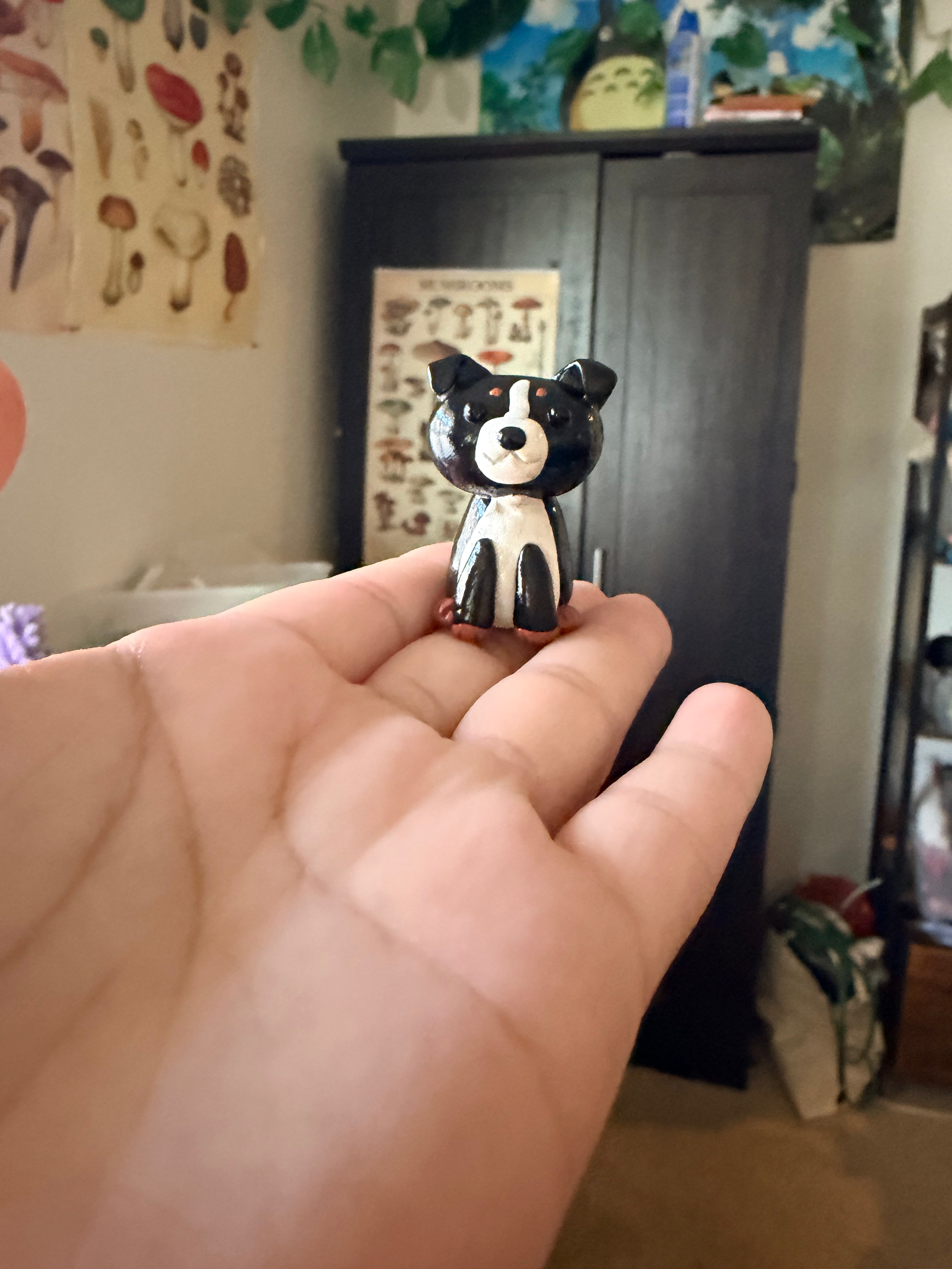 Luther, Bernese mountain dog desk buddy