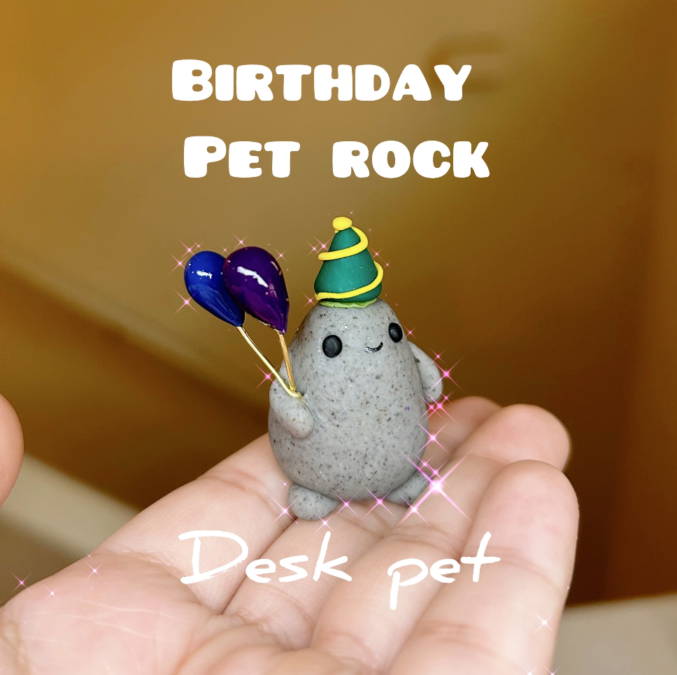 Birthday Rock Pet